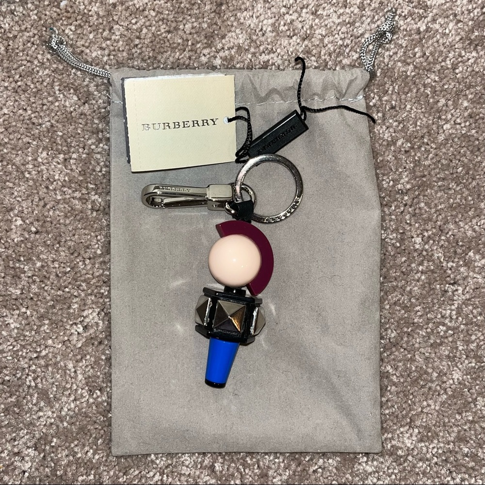 Burberry Punk Man Geometric Doll Charm Black